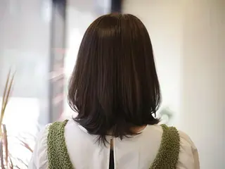 ミディアム カラー 白髪染め専門店 Recolor京橋店のヘアスタイル