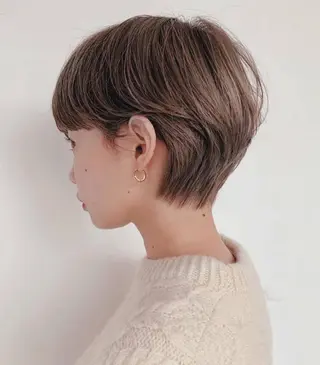 ショート カラー 吉田一輝 外国人パーマのヘアスタイル