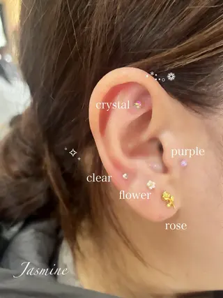 Jasmine 林のネイルデザイン