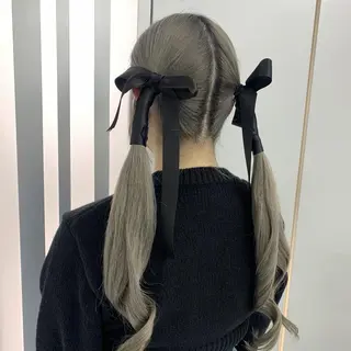 ヘアアレンジ ❄️透明感カラー❄️ メンズ✂️TOWAのヘアスタイル