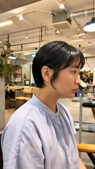 ショート じゅわっと暖色カラー 🍊Moemiのヘアスタイル