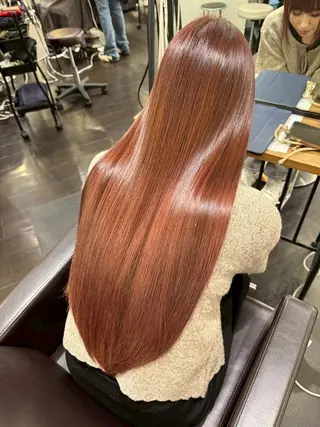 ロング カラー N° il duca 札幌のヘアスタイル