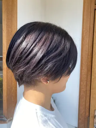 ショート カラー 立花 ふたば🌱のヘアスタイル