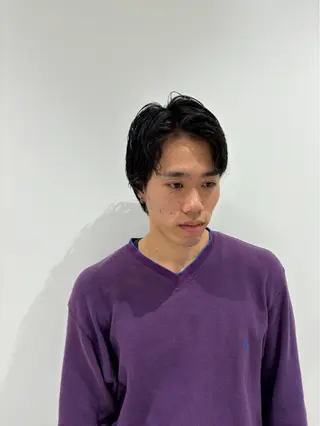 メンズ ダブルカラー 🩷Rio🩷のヘアスタイル
