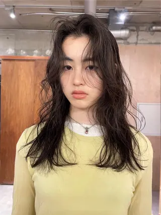 ロング 森田 博樹のヘアスタイル
