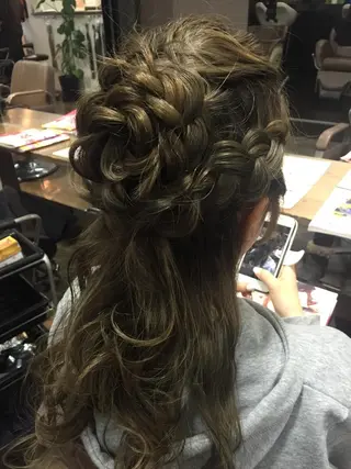 ヘアアレンジ pep natsumiのヘアスタイル