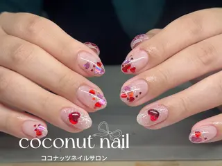 ネイル 神田 ココナッツのネイルデザイン