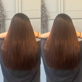 セミロング 美髪/ 艶カラー/まや🦋のヘアスタイル