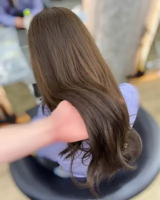 ロング カラー 韓国💞艶カラー/ 髪質改善/ハルカ🌙のヘアスタイル