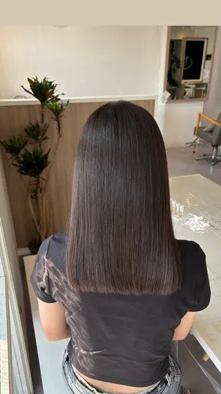 ロング 高橋 真歩のヘアスタイル