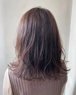 ミディアム カラー Hatanaka Airiのヘアスタイル