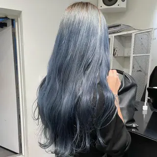 ロング カラー 🎀ミカ/レイヤー/ 韓国ヘア/原宿🎀のヘアスタイル