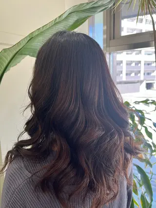 カラー 戸川 紗良のヘアスタイル