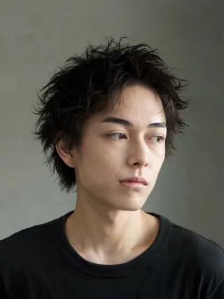 ショート パーマ クドウレイ fifth渋谷のヘアスタイル