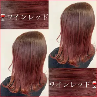 セミロング 🪞透明感カラー🫧 縮毛矯正🥇かずきのヘアスタイル