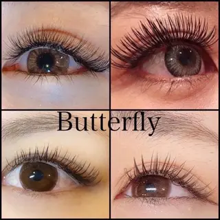 マツエク・マツパ butterfly 山口のマツエク・マツパデザイン