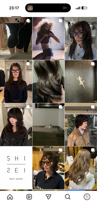 中野 こころのヘアスタイル