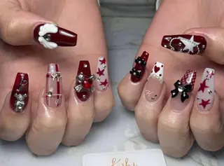ネイル 清水 ユナのネイルデザイン