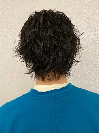 ショート パーマ メンズ SHOKO スタイリストのヘアスタイル