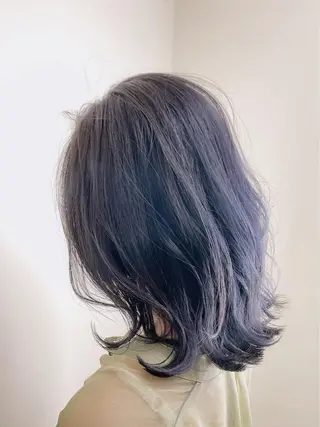 カラー ヘアアレンジ 韓国風くびれヘア/ 小顔レイヤー🧿小林のヘアスタイル