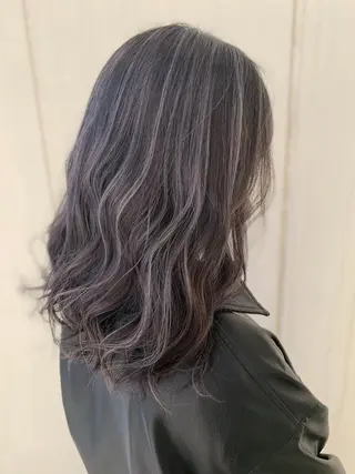 ミディアム カラー お悩み解決美容師🦚 片山/銀座/有楽町のヘアスタイル