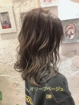 ミディアム 縮毛矯正・髪質改善 ❣️三浦正也のヘアスタイル
