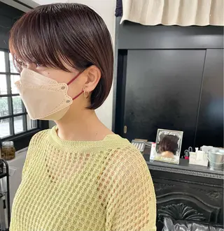 ショート カラー ショート・ボブ ・ウルフ✂︎IMAIのヘアスタイル