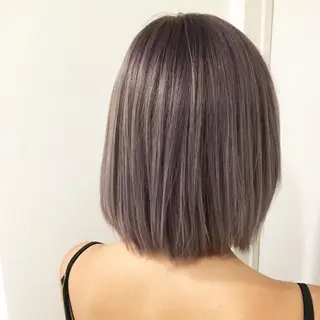 ミディアム カラー 🌈評価No.1🌈 艶髪カラー❌エクステのヘアスタイル