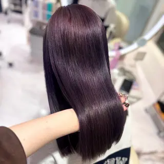 セミロング カラー 🍯Ayu/ハイトー ン/ブリーチ/ヘアメのヘアスタイル