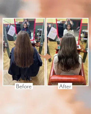 ロング カラー 米倉 麻衣のヘアスタイル