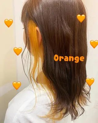 ミディアム カラー 新宿駅近♡個室 ♡関口三都季🌜のヘアスタイル