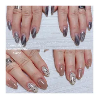 ミディアム ネイル 👑enen style👑のネイルデザイン