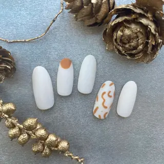 ネイル ⭐︎休業中の練習⭐︎ JNA認定講師髙橋のネイルデザイン