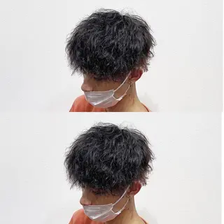 ショート パーマ メンズ 瀧野 翔吾【メンズ特化】のヘアスタイル