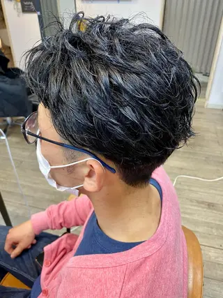 ショート カラー メンズ ✨ミニボブ特化✨ ✂︎Raimu✂︎のヘアスタイル