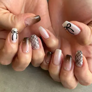 ネイル SHELLTOKYO 💜Kazamakiのネイルデザイン