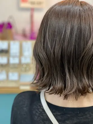 ミディアム カラー Snaly カラー特化ページのヘアスタイル