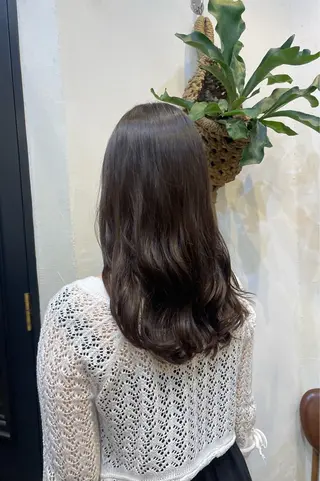 ロング パーマ まるた ゆうな /メンズカットのヘアスタイル