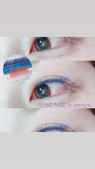 マツエク・マツパ SENSES_ WAKAのマツエク・マツパデザイン