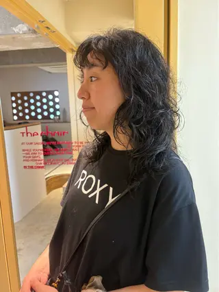 セミロング パーマ 名駅/大人可愛い /艶髪/流音のヘアスタイル