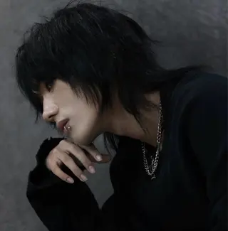 セミロング パーマ メンズ メンズカット特化🐺 メンズウルフ/置塩祥のヘアスタイル