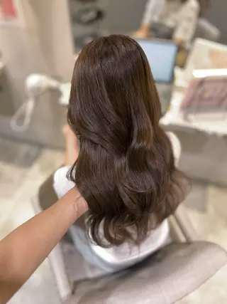 セミロング 🤍艶髪韓国ヘア🤍 Rikoのヘアスタイル