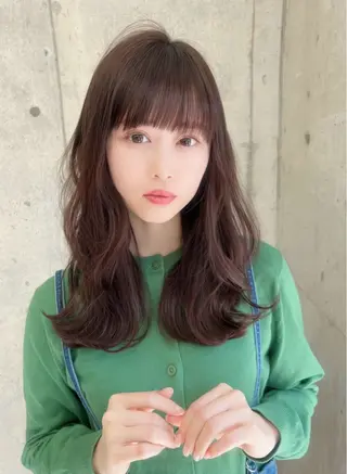 ロング 🌷透明感カラー🌷 内田零菜のヘアスタイル