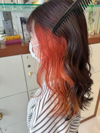 ロング 日置 大智のヘアスタイル