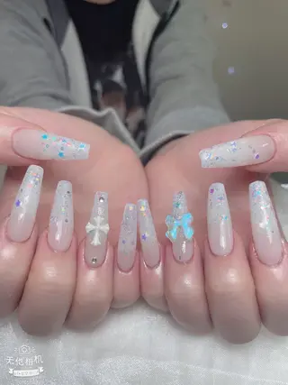 ネイル MoMoA Nail ネイル長さ出し専門店のネイルデザイン