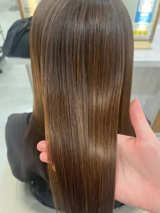ロング うる艶カラー🫧/ 武笠 友香🤍のヘアスタイル
