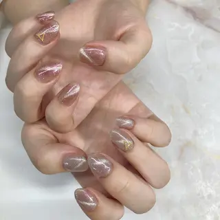 ミディアム ネイル Reonail 💕Kana💕のネイルデザイン
