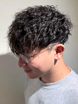 ショート パーマ メンズパーマ&メンズ 縮毛矯正ならヒラノのヘアスタイル