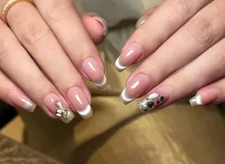 ネイル By moonネイル 🌷ワンホン/韓国風のネイルデザイン