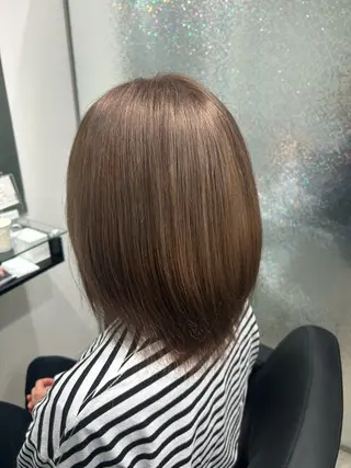 ミディアム ＡＯ所属・艶髪縮毛矯正 🫧🦋/YUINAのヘアスタイル